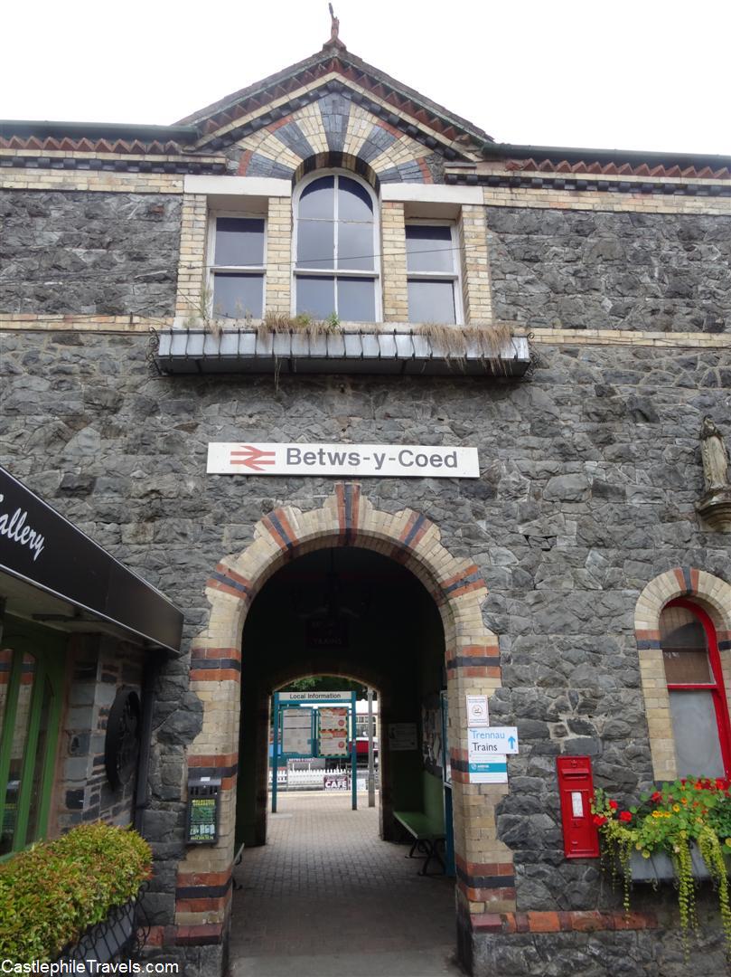 The Betws-y-Coed train station