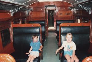 Train carriage on the Kuranda Railway