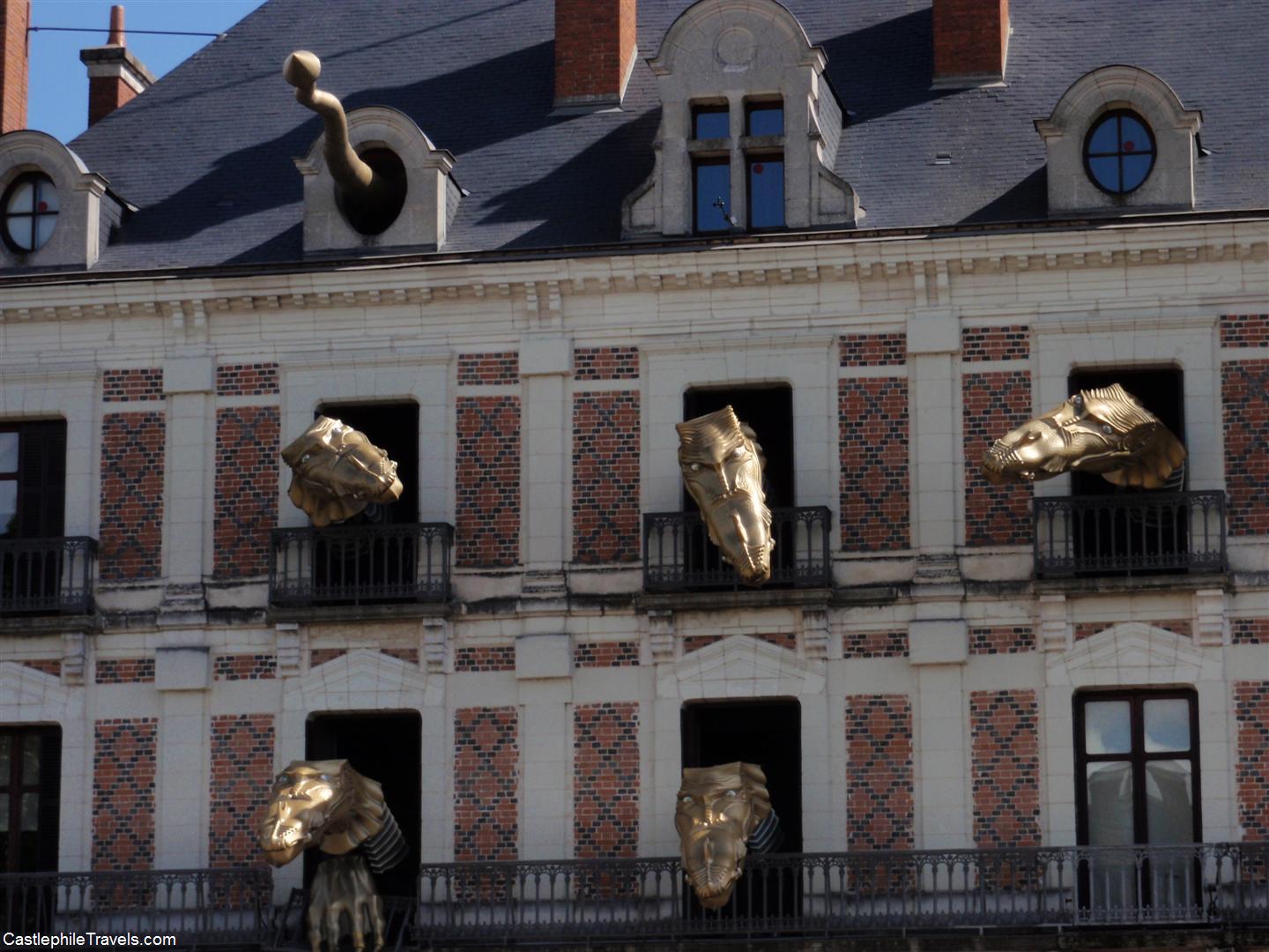 The strange dragons of the Maison de la Magie