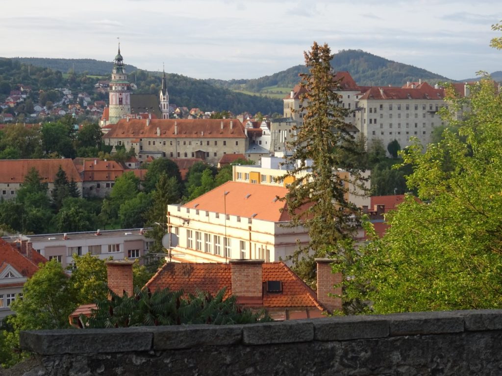 The castle of Cesky Krumlov