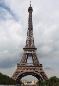 The Eiffel Tower from the Champs-de-Mars