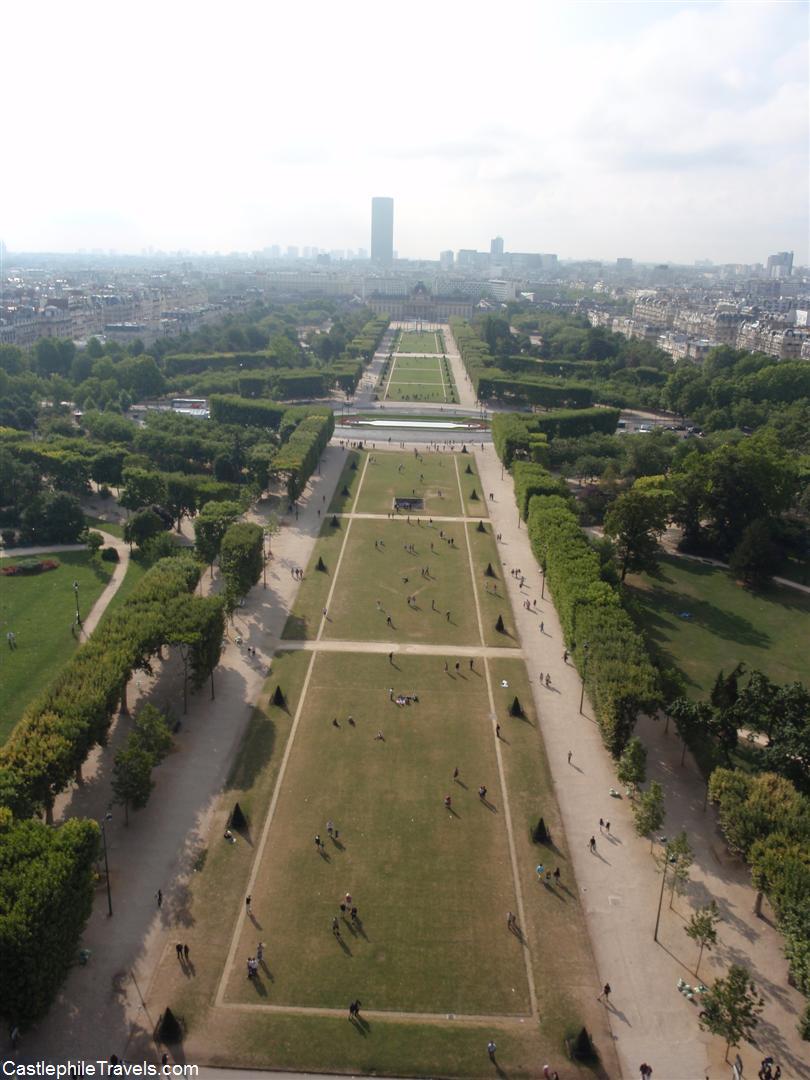 Champs-de-Mars from the first level