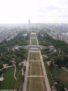 Champs-de-Mars from the second level