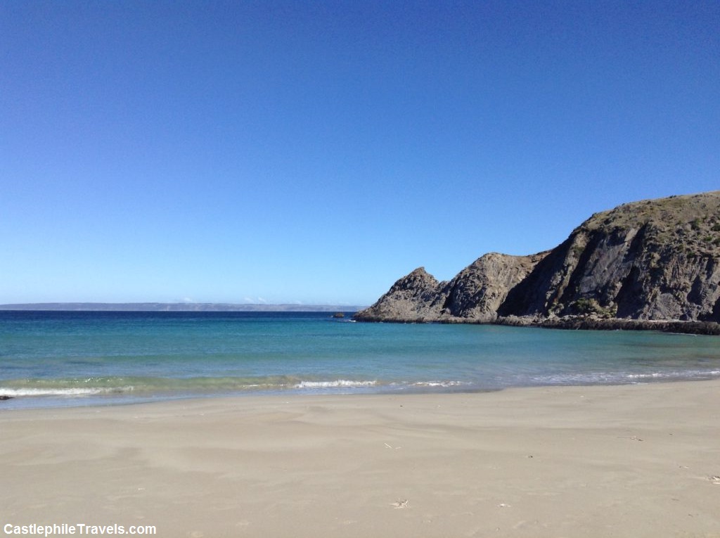 Looking over to Kangaroo Island from Fishery Beach