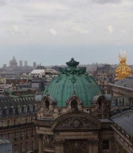 Looking towards La Défense