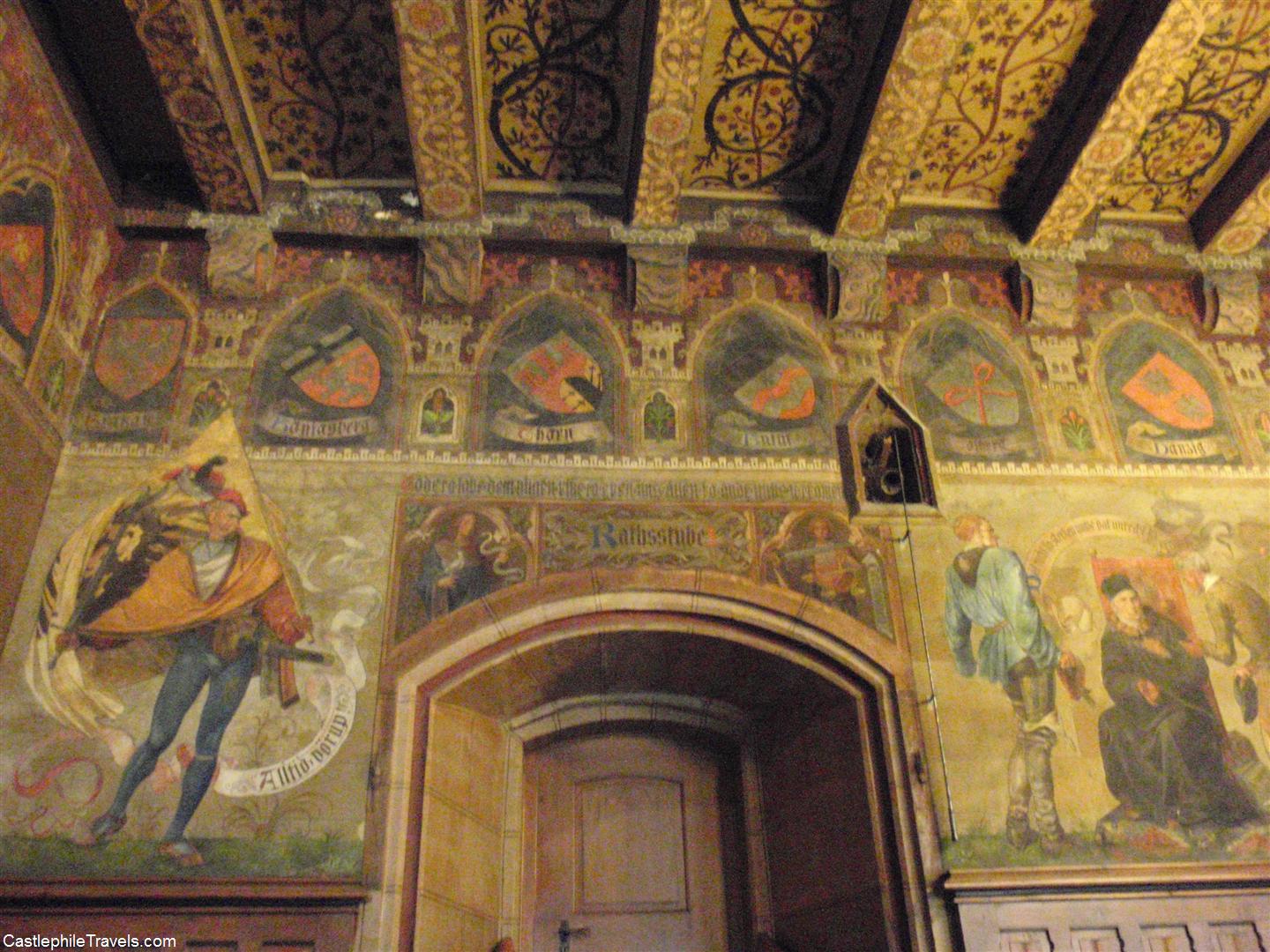 Inside Göttingen's town hall