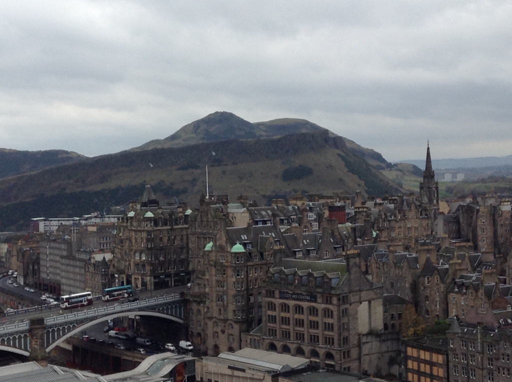 View over the North Bridge from the Scott Monument
