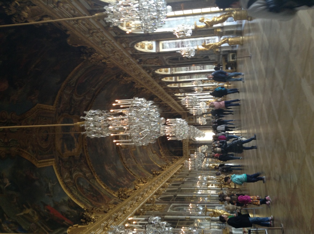 The Hall of Mirrors at Versailles