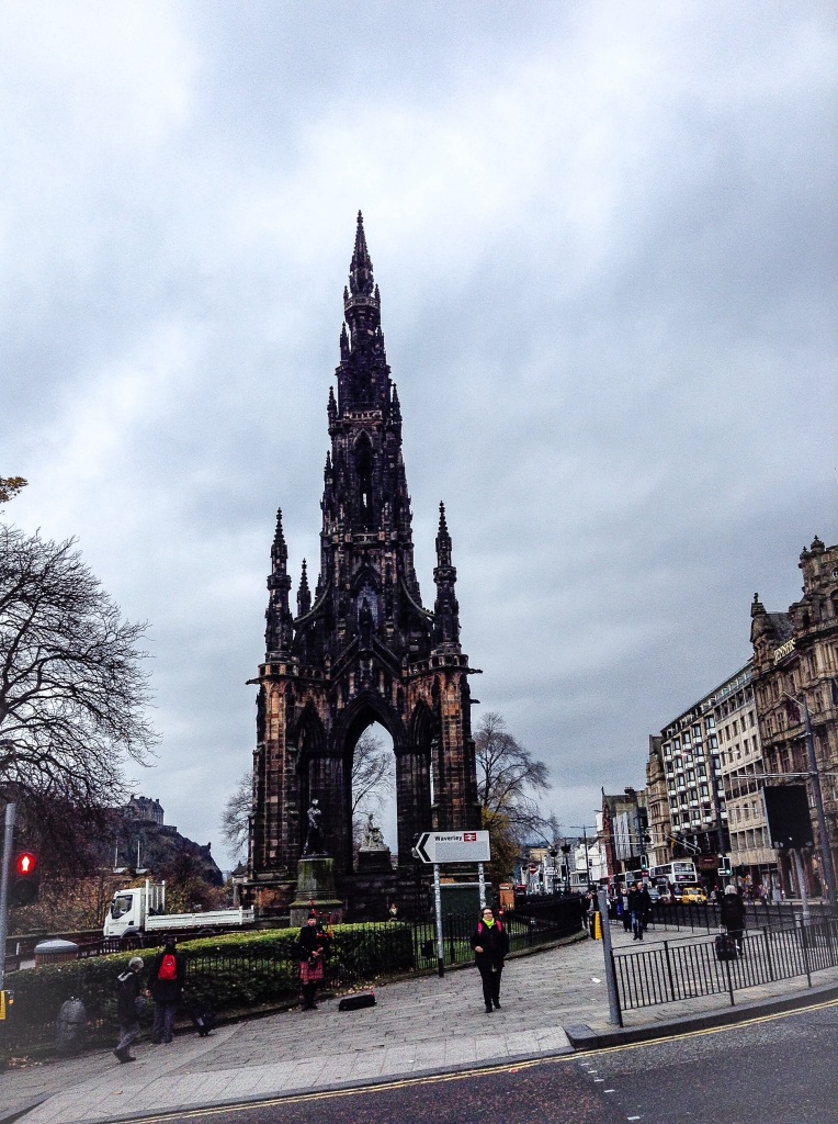 The Scott Monument in the East Princes Street Gardens