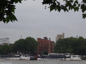 Looking across the Thames towards Lambeth Palace