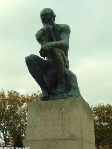The Thinker at the Musée Rodin