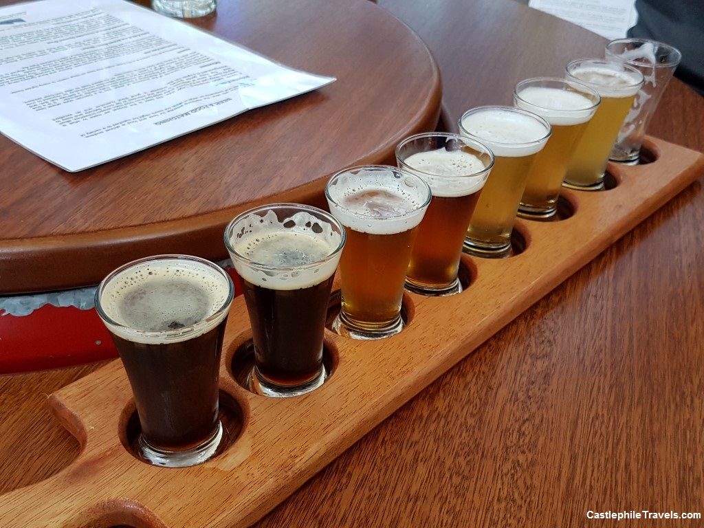 The Tasting Platter at the Lobethal Bierhaus