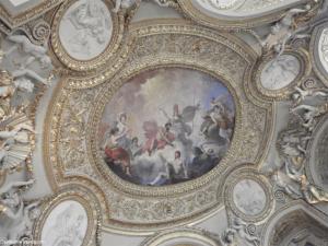 One of the painted ceilings of the Louvre