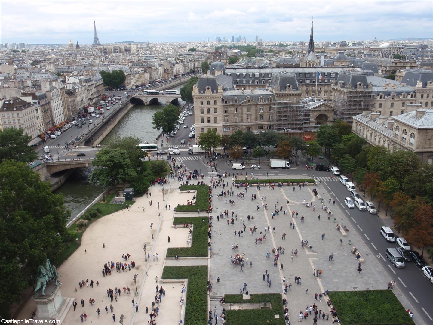 The Place du Parvis-Notre-Dame