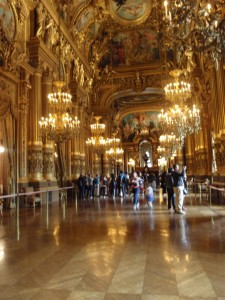 The Grand Foyer in the Palais Garnier