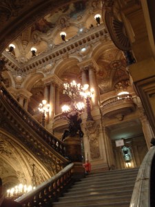 The Grand Staircase at the Palais Garnier