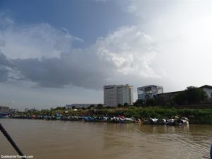Boats behind the Sokha hotel