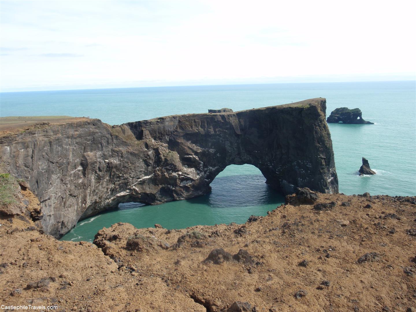 The 'London Bridge' rock formation