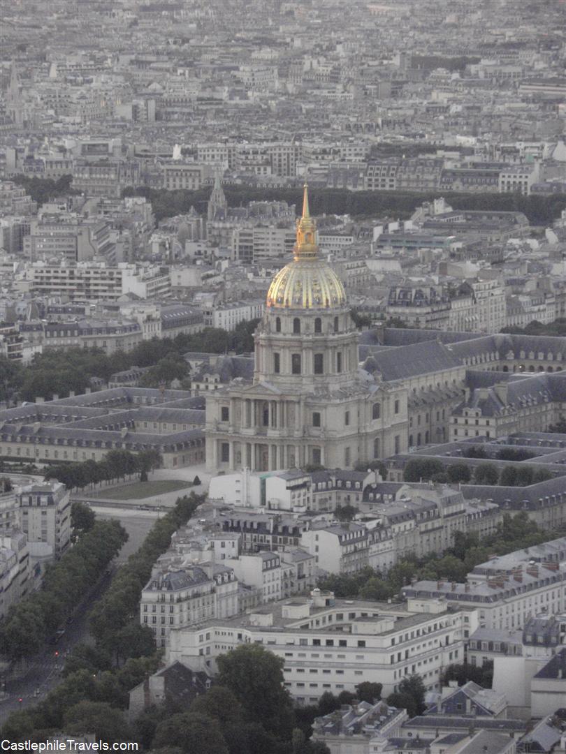 Les Invalides from Montparnasse Tower